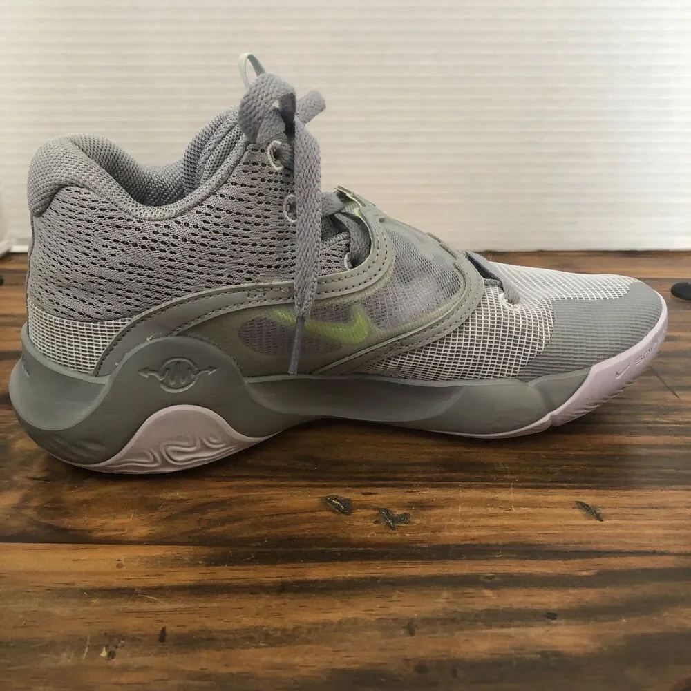 Nike Mens KD Trey 5 X Basketball Shoes DD9538 012 Particle/Football Grey Sz 7.5